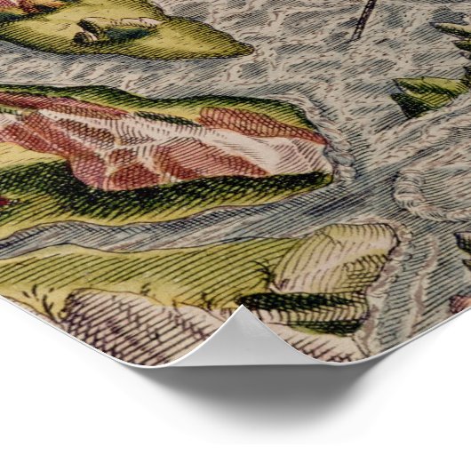 到着と上陸 ポスター (角)