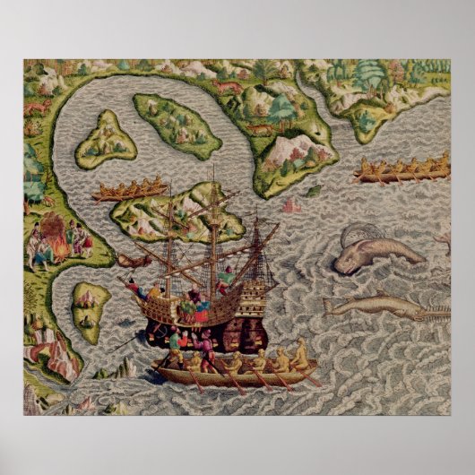 到着と上陸 ポスター (正面)