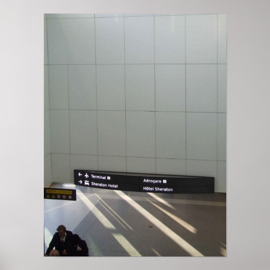 到着と出発 ポスター (正面)