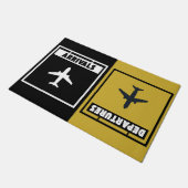 到着と出発、引っ越し祝いパーティー歓迎 ドアマット (アングル)