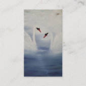 到着の白鳥 名刺 (正面)