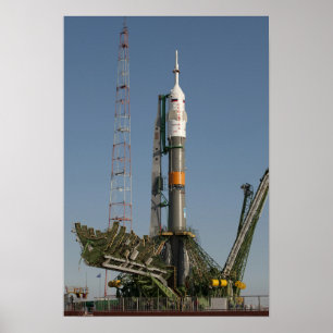 到着の直後Soyuzのロケット ポスター