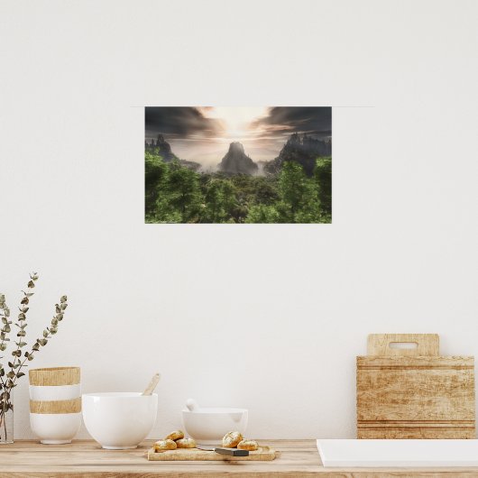 到着プリント ポスター (キッチン)