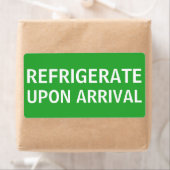 到着時冷蔵 ラベル (インサイチュ)