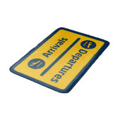 到着/出発 バスマット (アングル)