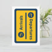 到着/出発 招待状 (スタンド正面)