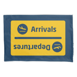 到着/出発 枕カバー