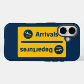 到着/出発 Case-Mate iPhoneケース (裏面 (横))