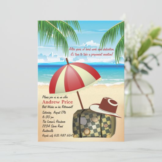 到達先招待状 招待状 (スタンド正面)