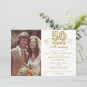 制作中 50周年記念写真 招待状 (スタンド正面)