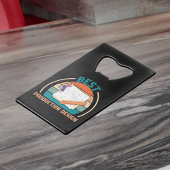 制作最高のデザインレトロ – 映画クルーギフト クレジットカード栓抜き