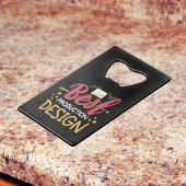 制作最高のデザイン – 映画クルーのギフト クレジットカード栓抜き