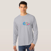制作進行中 カラフル・アーティスティック・クオート Tシャツ (正面フル)