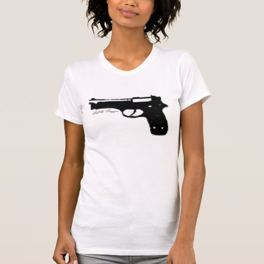 制動機を引っ張って下さい Tシャツ (正面)