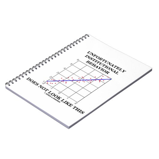 制度上の行動はこうは見えない ノートブック (左側)
