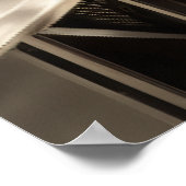 制度的な台所 | AIアートポスター ポスター (角)