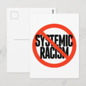 制度的な差別はない ポストカード (正面/裏面)