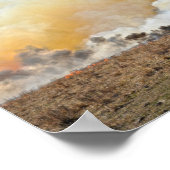 制御されたバーンを開始するカウボーイ ポスター (角)