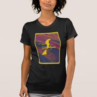 制御はスキーをします Tシャツ