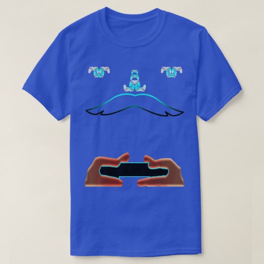 制御スタックすべての物事を制御ビデオゲームCo Tシャツ (デザイン正面)