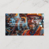 制御室の機械技術者 名刺 (正面)