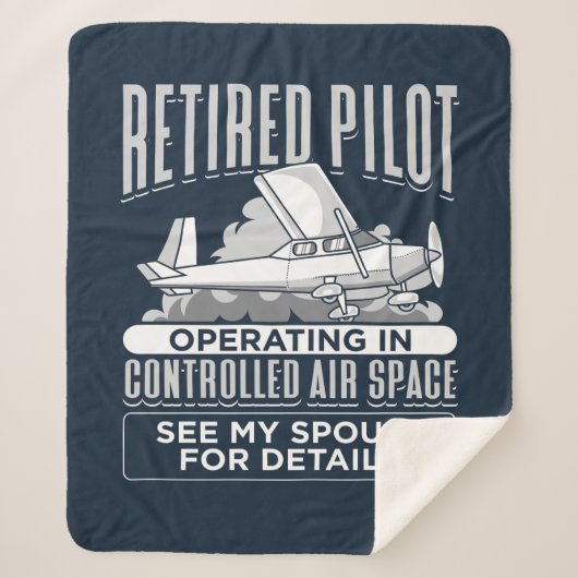 制御空退職した気宇宙で作動するパイロット シェルパブランケット (正面)