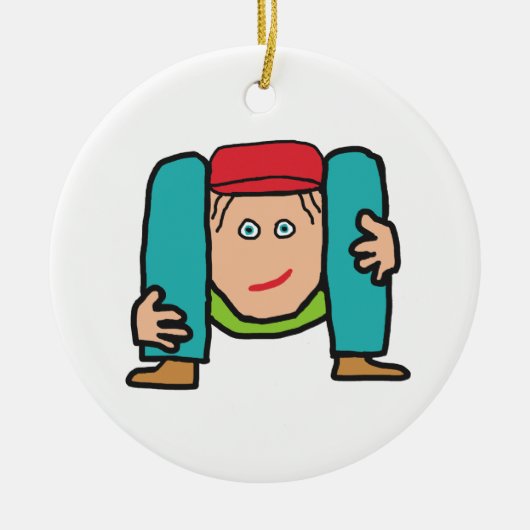 制御論者 セラミックオーナメント (正面)