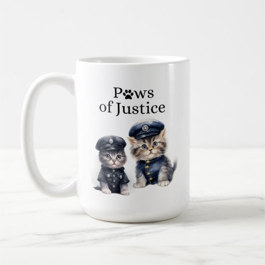 制服を着たかわいい猫たち|過去記事 コーヒーマグカップ (左)