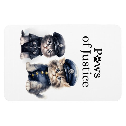 制服を着たかわいい猫たち|過去記事 マグネット (横)