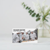 制服を着た学シェフ 名刺 (スタンド正面)