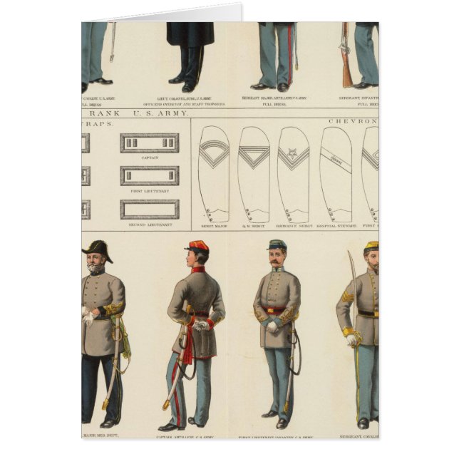 制服、米国、CS軍 (正面)