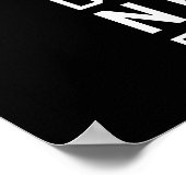 制限が存在しない ポスター (角)