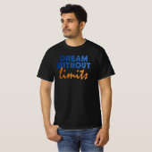 制限なく夢を見る Tシャツ (正面フル)
