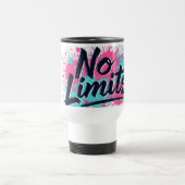 制限なしやる気を起こさせるマグカップ – Splash Art トラベルマグ (中央)