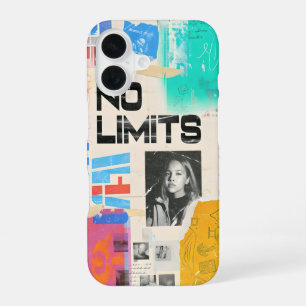 制限なし電話ケース – やる気を起こさせる Collage Art De iPhone 16ケース