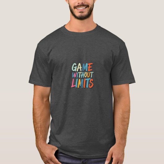 制限のないゲーム Tシャツ (正面)