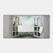 制限は私の自由を増加 – モチベーション肯定 デスクマット (キーボード&マウス)