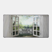 制限は私の自由を増加 – モチベーション肯定 デスクマット (正面)