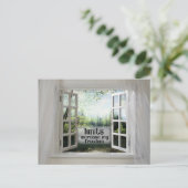 制限は私の自由を増加 – モチベーション肯定 ポストカード (スタンド正面)