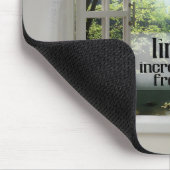 制限は私の自由を増加 – モチベーション肯定 マウスパッド (コーナー)