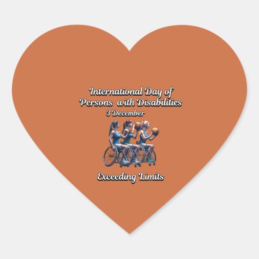 制限を超えている。障害者 ハートシール (正面)