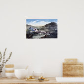 制限付きレール、馬蹄曲線 ポスター (キッチン)