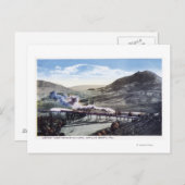 制限付きレール、馬蹄曲線 ポストカード (正面/裏面)