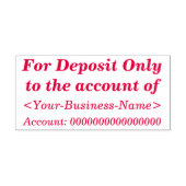 制限付き署名と名前の確認 セルフインキングスタンプ (デザイン)