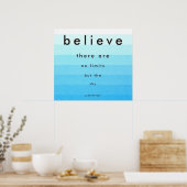 制限信じがない ポスター (キッチン)