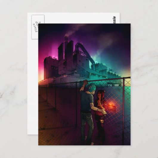 制限区域 ポストカード (正面/裏面)