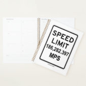 制限速度186,282.397 MPS （光速度） プランナー手帳 (ディスプレー)