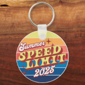 制限速度2025年夏の日没 キーホルダー (正面)