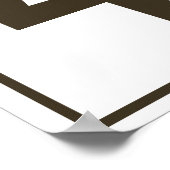 制限速度40符号テンプレート | 40歳の誕生日パーティー ポスター (角)