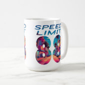 制限速度88 コーヒーマグカップ (正面右)